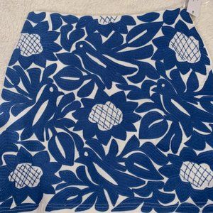 J. Marie Embroidered Periwinkle Skirt/NWT Size S